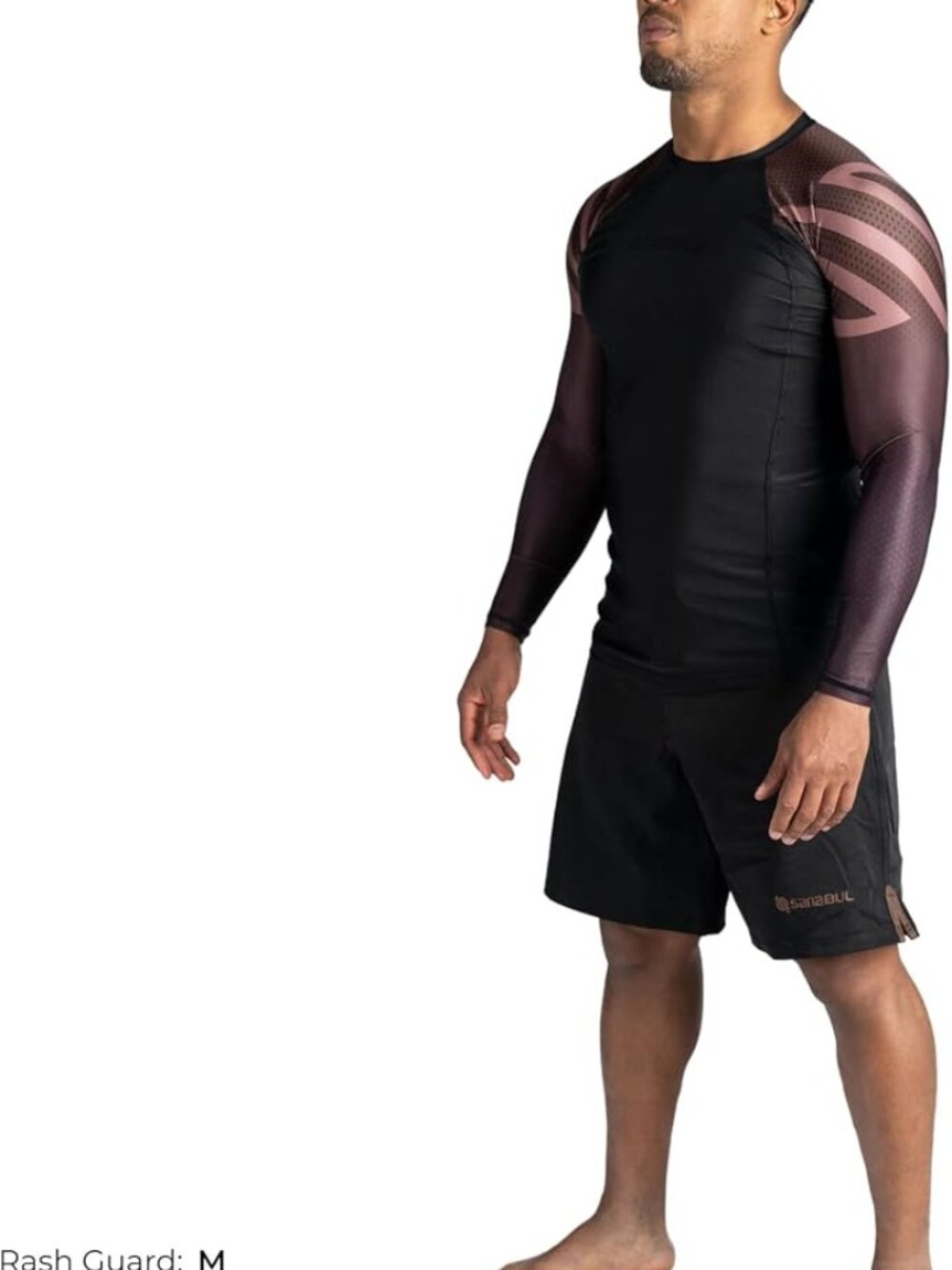 Essential Long Sleeve Compression Rash Guard XL - Picture 3 of 3